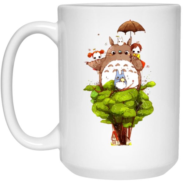 My Neighbor Totoro Japanese - My Neighbor Totoro Characters cartoon Style Mug-House Decor, Mug, My Neighbor Totoro, My Neighbor Totoro Japanese