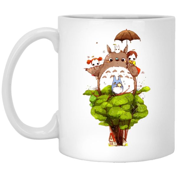 My Neighbor Totoro Japanese - My Neighbor Totoro Characters cartoon Style Mug-House Decor, Mug, My Neighbor Totoro, My Neighbor Totoro Japanese