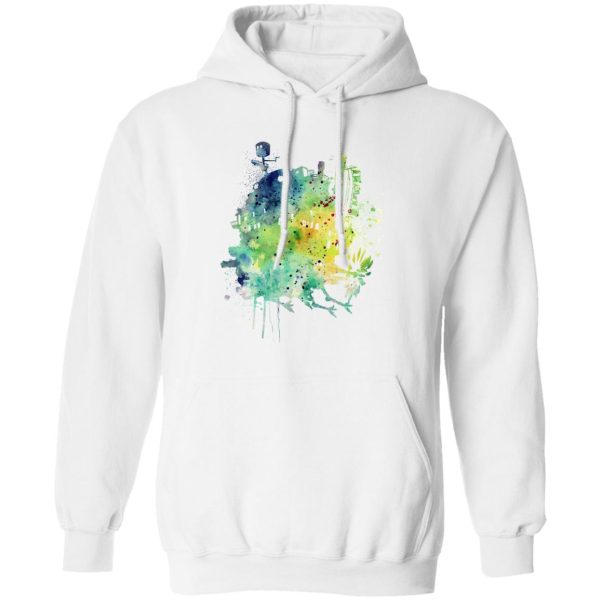 Howl S Moving Castle - Howl’s Moving Castle Colorful Castle Hoodie-Apparel, Hoodie, Howl S Moving Castle, Howl's Moving Castle