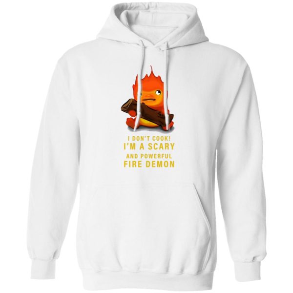 Dog In Howl's Moving Castle - Howl’s Moving Castle Calcifer Hoodie-Apparel, Dog In Howl's Moving Castle, Hoodie, Howl's Moving Castle