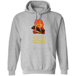 Dog In Howl's Moving Castle - Howl’s Moving Castle Calcifer Hoodie-Apparel, Dog In Howl's Moving Castle, Hoodie, Howl's Moving Castle