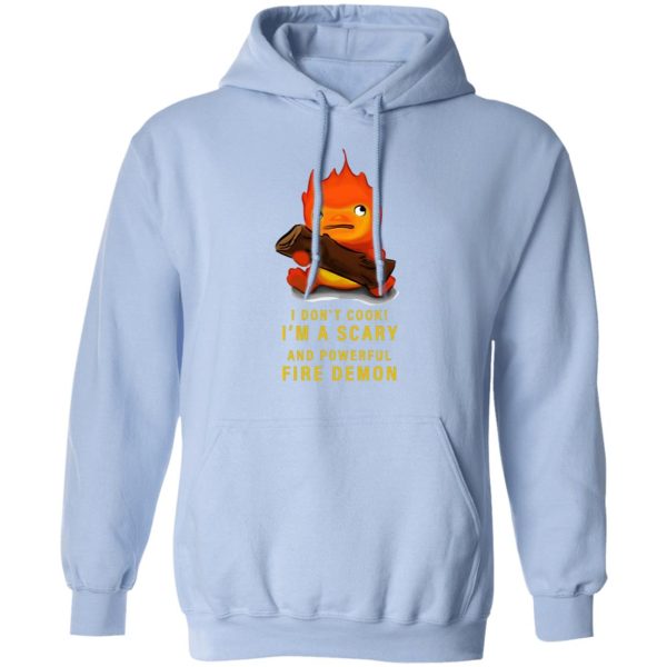 Dog In Howl's Moving Castle - Howl’s Moving Castle Calcifer Hoodie-Apparel, Dog In Howl's Moving Castle, Hoodie, Howl's Moving Castle