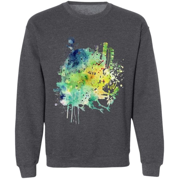 Howl's Moving Castle Explained - Howl’s Moving Castle Colorful Castle Sweatshirt-Apparel, Howl's Moving Castle, Howl's Moving Castle Explained, Sweatshirt