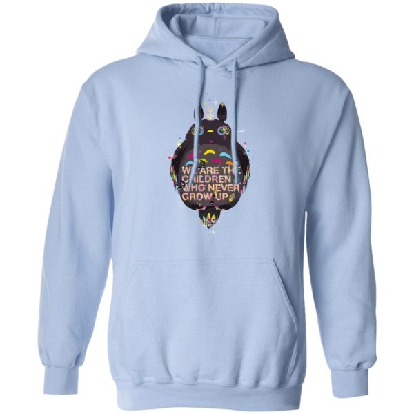 Totoro Movie - Totoro – Never Grow Up Hoodie-Apparel, Hoodie, My Neighbor Totoro, Totoro Movie