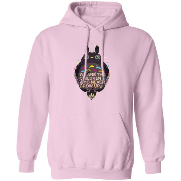 Totoro Movie - Totoro – Never Grow Up Hoodie-Apparel, Hoodie, My Neighbor Totoro, Totoro Movie