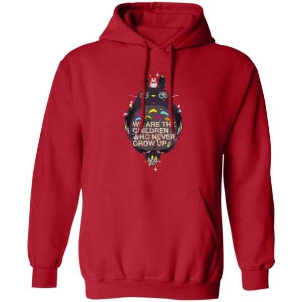Totoro Movie - Totoro – Never Grow Up Hoodie-Apparel, Hoodie, My Neighbor Totoro, Totoro Movie