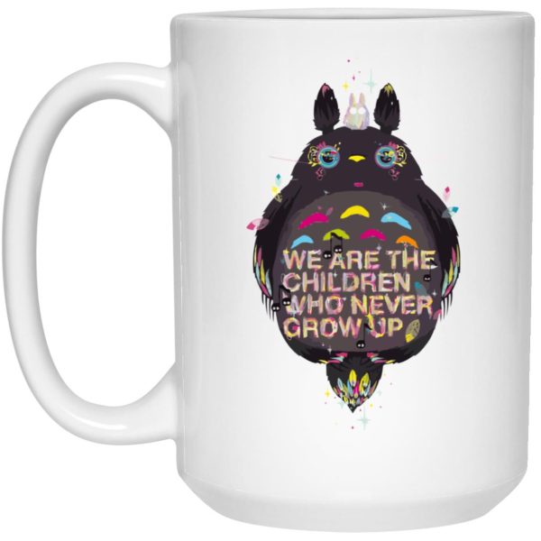 Mei My Neighbor Totoro - Totoro – Never Grow Up Mug-House Decor, Mei My Neighbor Totoro, Mug, My Neighbor Totoro