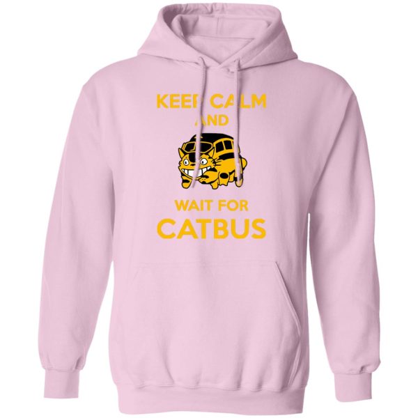 Totoro Tattoo - My Neighbor Totoro Keep Calm and Wait for Cat Bus Hoodie-Apparel, Hoodie, My Neighbor Totoro, Totoro Tattoo