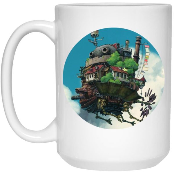 Howl's Moving Castle Howl Character Analysis - Howl’s Moving Castle – Flying on the Sky Mug-House Decor, Howl's Moving Castle, Howl's Moving Castle Howl Character Analysis, Mug