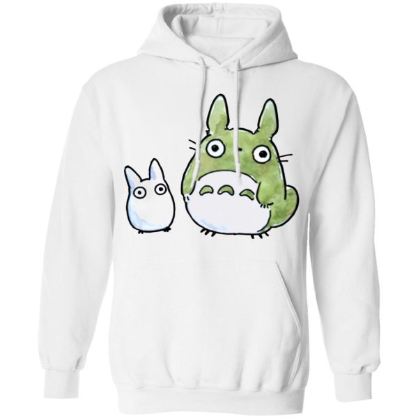 Chat Bus Totoro - Totoro Family Cute Drawing Hoodie-Apparel, Chat Bus Totoro, Hoodie, My Neighbor Totoro