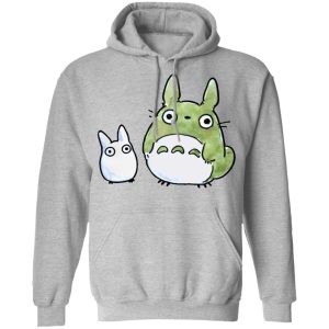 Chat Bus Totoro - Totoro Family Cute Drawing Hoodie-Apparel, Chat Bus Totoro, Hoodie, My Neighbor Totoro