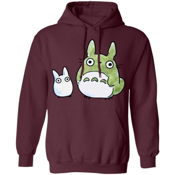 Chat Bus Totoro - Totoro Family Cute Drawing Hoodie-Apparel, Chat Bus Totoro, Hoodie, My Neighbor Totoro