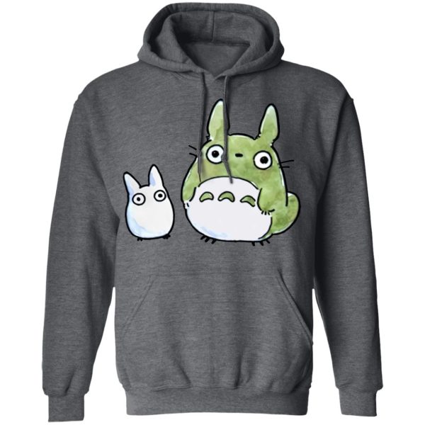 Chat Bus Totoro - Totoro Family Cute Drawing Hoodie-Apparel, Chat Bus Totoro, Hoodie, My Neighbor Totoro