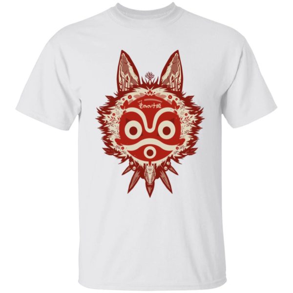 Princess Mononoke Princess - Princess Mononoke Mask T Shirt for Kid-Princess Mononoke Princess