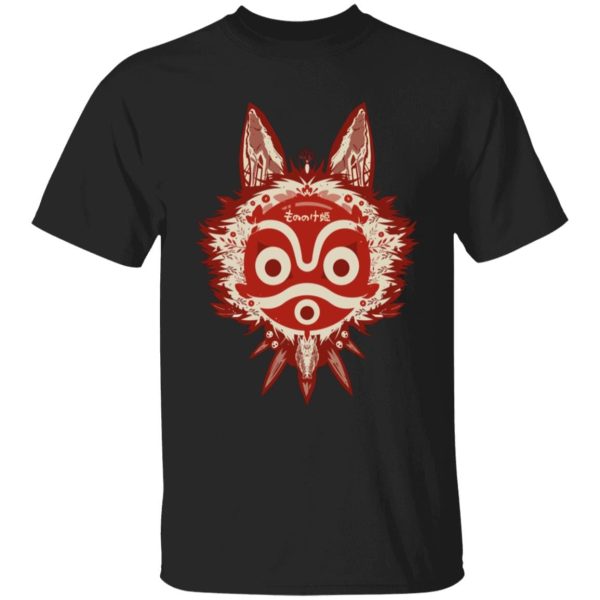 Princess Mononoke Princess - Princess Mononoke Mask T Shirt for Kid-Princess Mononoke Princess