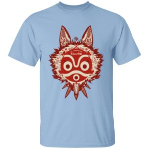 Princess Mononoke Princess - Princess Mononoke Mask T Shirt for Kid-Princess Mononoke Princess