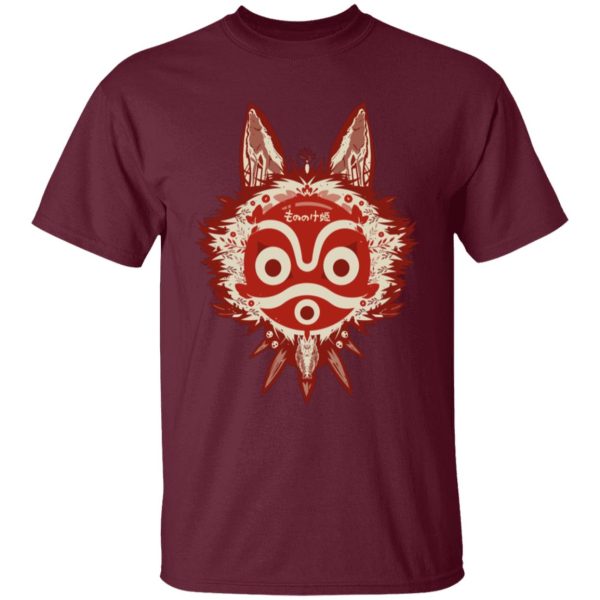 Princess Mononoke Princess - Princess Mononoke Mask T Shirt for Kid-Princess Mononoke Princess