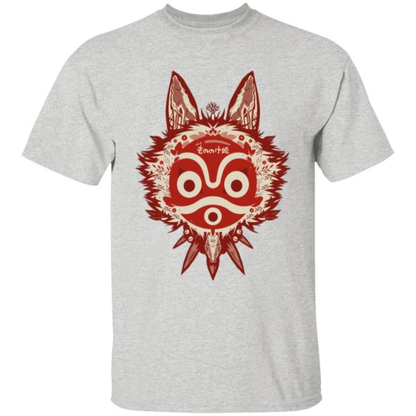 Princess Mononoke Princess - Princess Mononoke Mask T Shirt for Kid-Princess Mononoke Princess