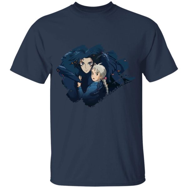 Howl's Moving Castle Music Score - Howl and Sophia T Shirt for Kid-Howl's Moving Castle Music Score