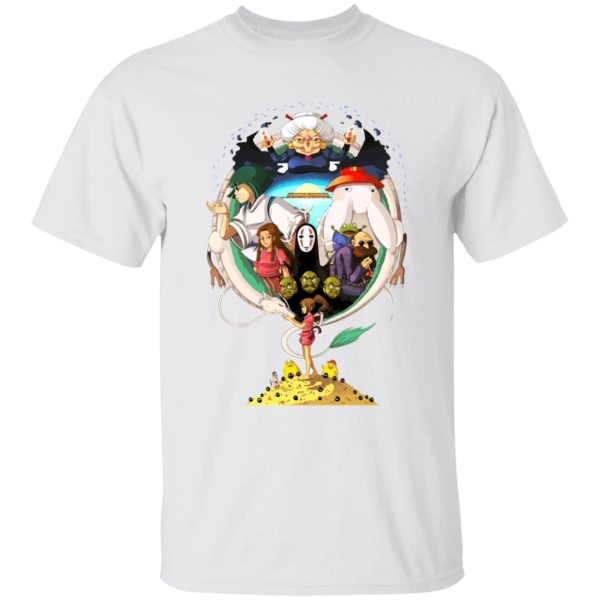 Yubaba Spirited Away - Spirited Away Characters Compilation T Shirt for Kid-Yubaba Spirited Away