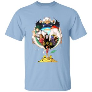 Yubaba Spirited Away - Spirited Away Characters Compilation T Shirt for Kid-Yubaba Spirited Away