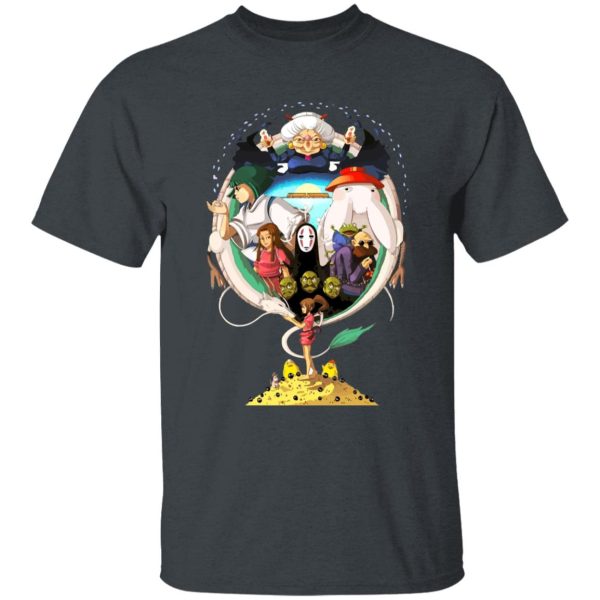 Yubaba Spirited Away - Spirited Away Characters Compilation T Shirt for Kid-Yubaba Spirited Away