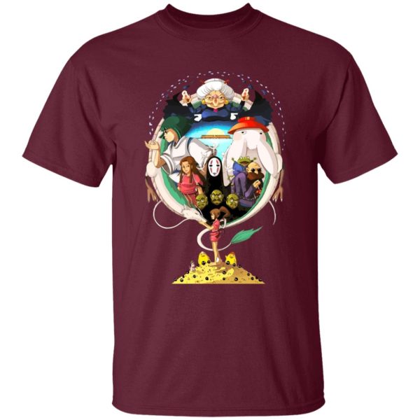 Yubaba Spirited Away - Spirited Away Characters Compilation T Shirt for Kid-Yubaba Spirited Away