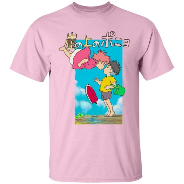 Póny - Ponyo On The Cliff By The Sea Poster T Shirt for Kid-Póny