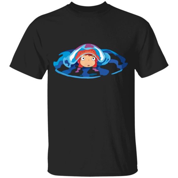 Ponyo Film - Ponyo Very First Trip T Shirt for Kid-Ponyo Film