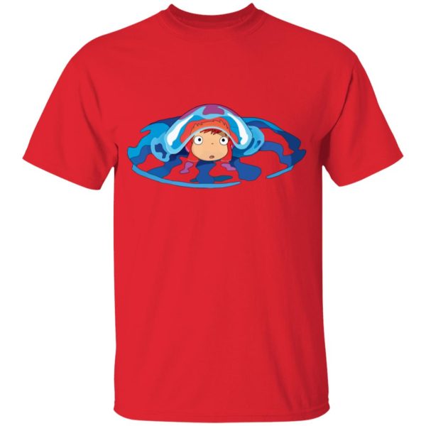 Ponyo Film - Ponyo Very First Trip T Shirt for Kid-Ponyo Film