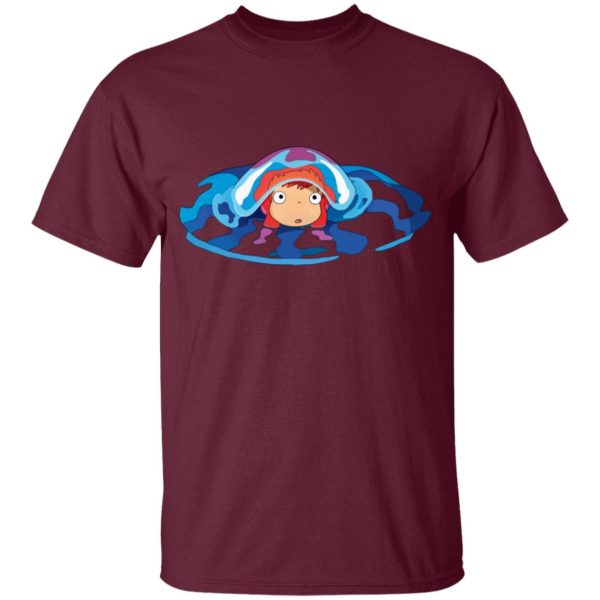 Ponyo Film - Ponyo Very First Trip T Shirt for Kid-Ponyo Film