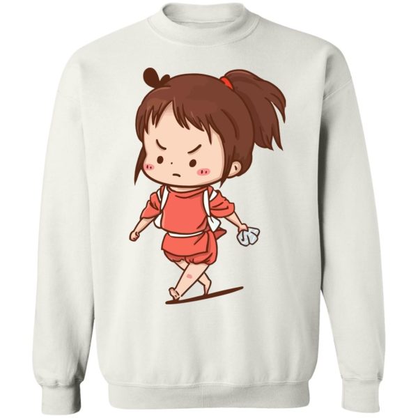 Spirited Away With Puppets - Spirited Away Chihiro Chibi Sweatshirt-Apparel, Kamaji Spirited Away, Spirited Away, Spirited Away Streaming, Spirited Away With Puppets, Sweatshirt