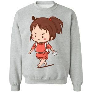 Spirited Away With Puppets - Spirited Away Chihiro Chibi Sweatshirt-Apparel, Kamaji Spirited Away, Spirited Away, Spirited Away Streaming, Spirited Away With Puppets, Sweatshirt