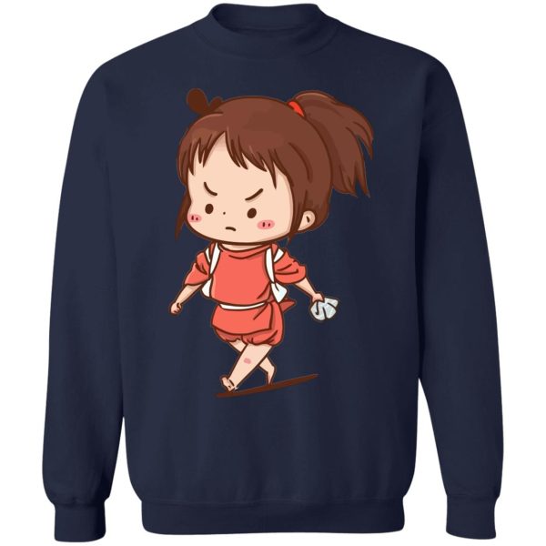 Spirited Away With Puppets - Spirited Away Chihiro Chibi Sweatshirt-Apparel, Kamaji Spirited Away, Spirited Away, Spirited Away Streaming, Spirited Away With Puppets, Sweatshirt