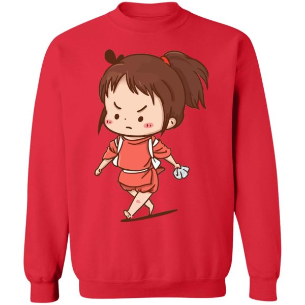 Spirited Away With Puppets - Spirited Away Chihiro Chibi Sweatshirt-Apparel, Kamaji Spirited Away, Spirited Away, Spirited Away Streaming, Spirited Away With Puppets, Sweatshirt