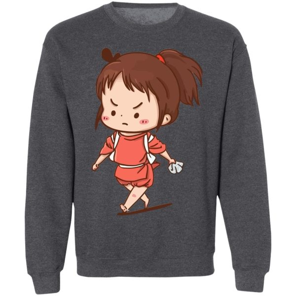 Spirited Away With Puppets - Spirited Away Chihiro Chibi Sweatshirt-Apparel, Kamaji Spirited Away, Spirited Away, Spirited Away Streaming, Spirited Away With Puppets, Sweatshirt