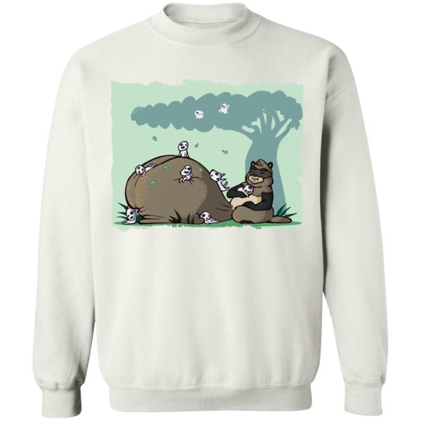 Pom Poko and the Tree Spirits Sweatshirt-Apparel, Pom Poko, Sweatshirt