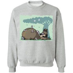 Pom Poko and the Tree Spirits Sweatshirt-Apparel, Pom Poko, Sweatshirt