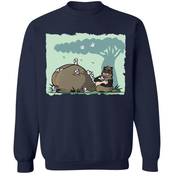 Pom Poko and the Tree Spirits Sweatshirt-Apparel, Pom Poko, Sweatshirt