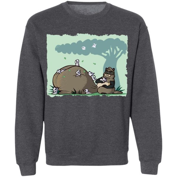 Pom Poko and the Tree Spirits Sweatshirt-Apparel, Pom Poko, Sweatshirt