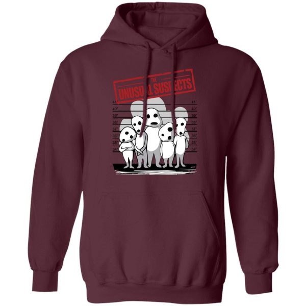 Princess Mononoke Spirits - Princess Mononoke – Unusual Suspects Hoodie-Apparel, Hoodie, princess mononoke, Princess Mononoke Spirits