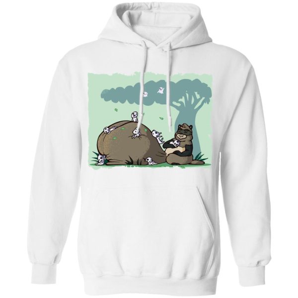 Pom Poko and the Tree Spirits Hoodie-Apparel, Hoodie, Pom Poko