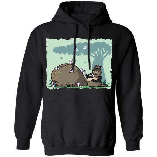 Pom Poko and the Tree Spirits Hoodie-Apparel, Hoodie, Pom Poko