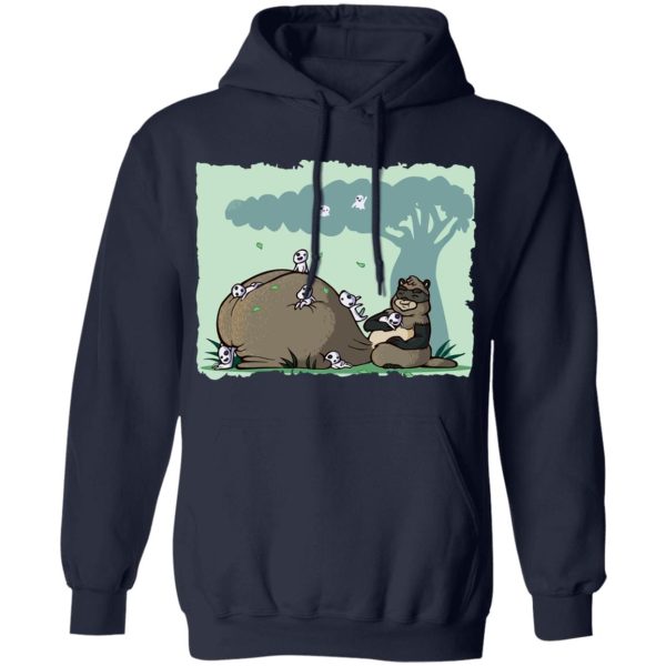 Pom Poko and the Tree Spirits Hoodie-Apparel, Hoodie, Pom Poko