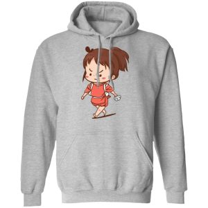 Chihiro From Spirited Away - Spirited Away Chihiro Chibi Hoodie-Apparel, Chihiro From Spirited Away, Hoodie, Spirited Away