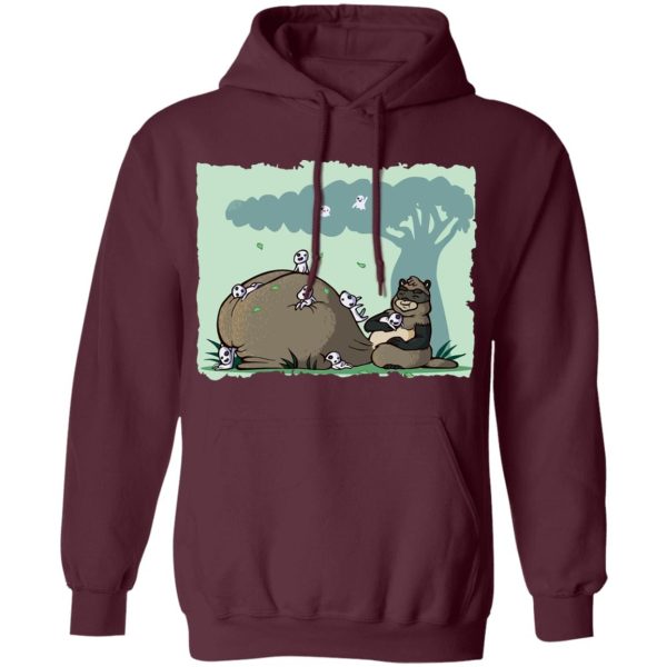 Pom Poko and the Tree Spirits Hoodie-Apparel, Hoodie, Pom Poko