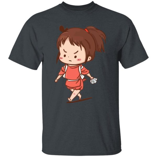 Watch Spirited Away - Spirited Away Chihiro Chibi T Shirt-Apparel, Spirited Away, Tshirt, Watch Spirited Away