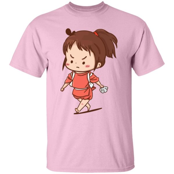 Watch Spirited Away - Spirited Away Chihiro Chibi T Shirt-Apparel, Spirited Away, Tshirt, Watch Spirited Away