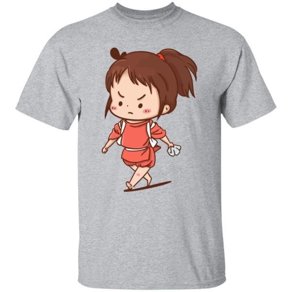 Watch Spirited Away - Spirited Away Chihiro Chibi T Shirt-Apparel, Spirited Away, Tshirt, Watch Spirited Away