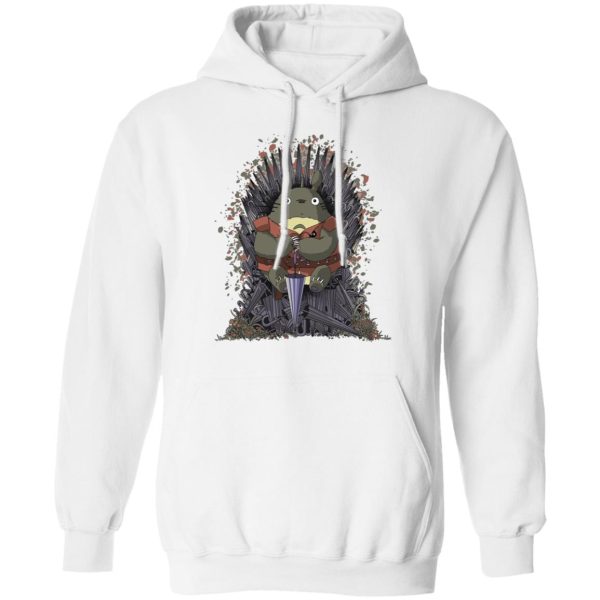 Totoro Concrete Facebook - Totoro Game of Thrones Hoodie-Apparel, Hoodie, My Neighbor Totoro, Totoro Concrete Facebook